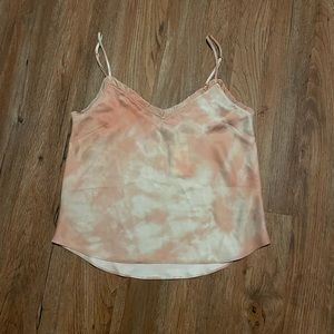 Wilfred silk ruffle cami
